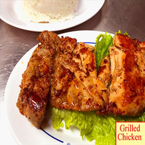 09. GÀ NƯỚNG - GRILLED CHICKEN WITH LEMONGRASS ( CUT OR NOT CUT)
